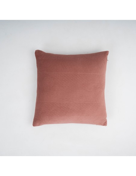 Cuscino quadrato in velluto di cotone Hungria liscio 50x50 - federa + imbottitura Cuscino quadrato in velluto di cotone Hungria liscio 50x50 - federa + imbottitura