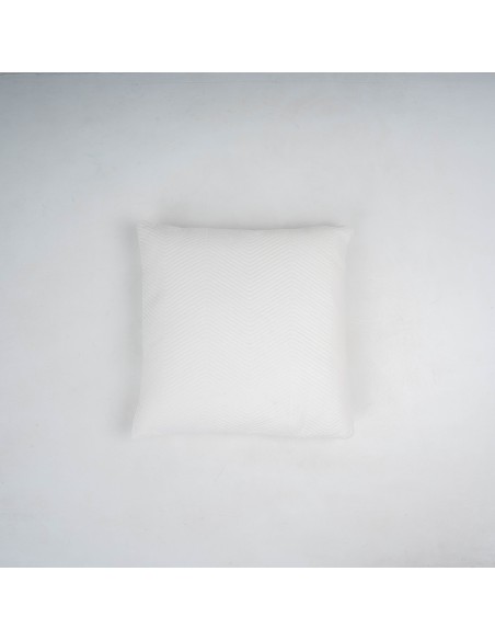 Cuscino quadrato in velluto di cotone Hungria liscio 50x50 - federa + imbottitura Cuscino quadrato in velluto di cotone Hungria liscio 50x50 - federa + imbottitura