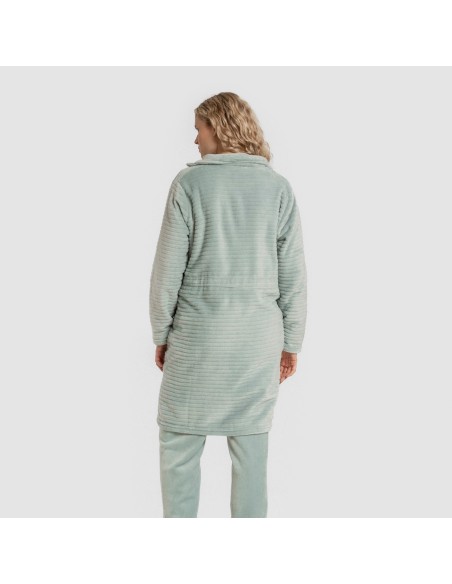 Vestaglia velluto Raya cerniera