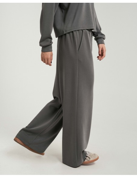 Pantalone lungo fluido donna