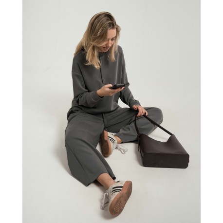 Pantalone lungo fluido donna