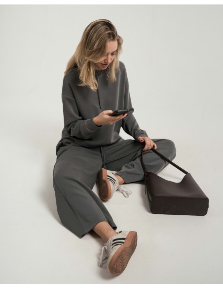 Pantalone lungo fluido donna