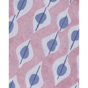 Set lenzuola cotone Concha malva 2