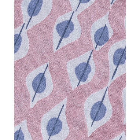 Set lenzuola cotone Concha malva