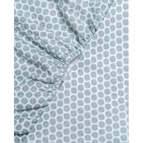 Set lenzuola flanella Dune indaco