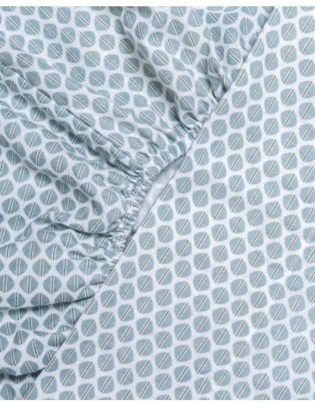 Set lenzuola flanella Dune indaco