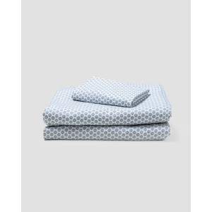 Set lenzuola flanella Dune indaco