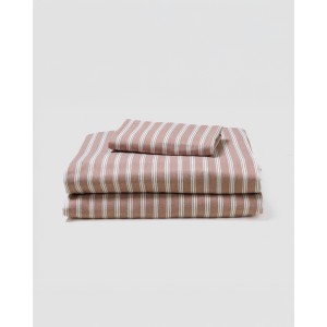 Set di lenzuola flanella Raya Marsella rosa keike