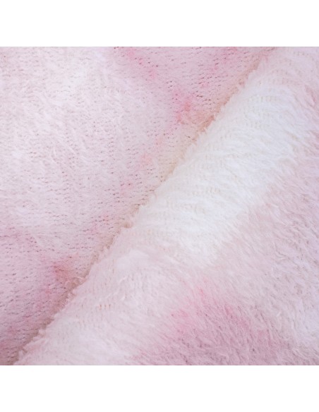 Coperta corrallo Cuadro Guima rosa