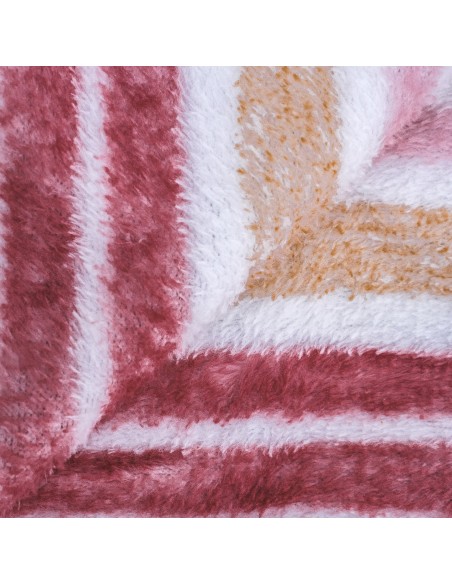 Coperta corrallo Raya Calendula malva rosa