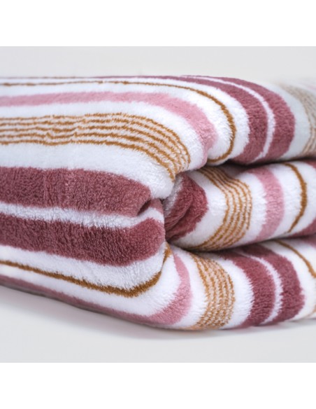 Coperta corrallo Raya Calendula malva rosa