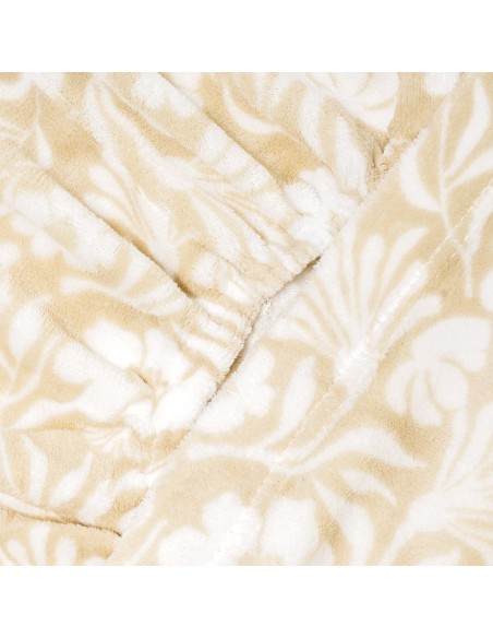 Set di lenzuola pile coral Alexis topo