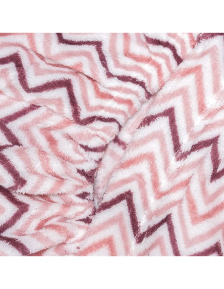 Set di lenzuola pile coral Kit rosa bebè