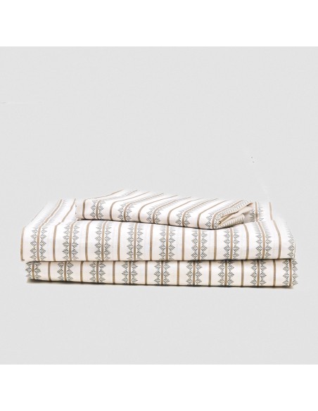 Set di lenzuola cotone Alrubia verde secco