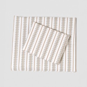 Set di lenzuola cotone Alrubia verde secco