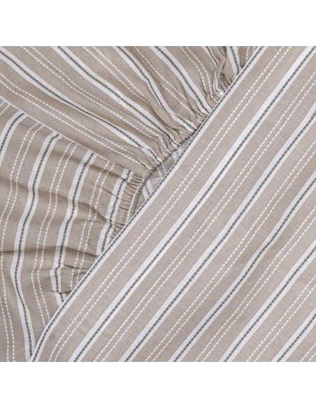 Set di lenzuola cotone Raya Sego verde keike