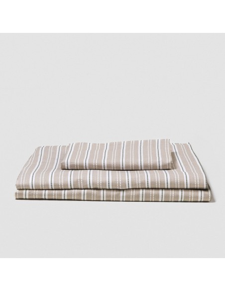 Set di lenzuola cotone Raya Sego verde keike