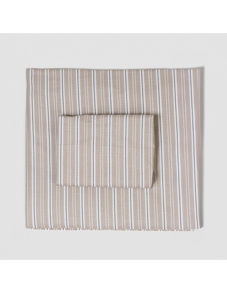 Set di lenzuola cotone Raya Sego verde keike