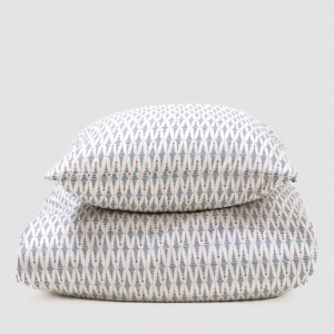 Copripiumino cotone Noruega azzurro verdastro