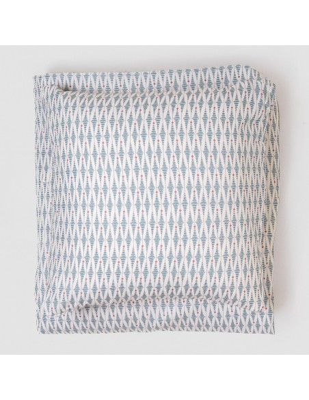 Copripiumino cotone Noruega azzurro verdastro