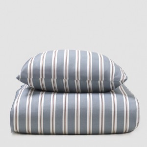 Copripiumino cotone Johan indaco