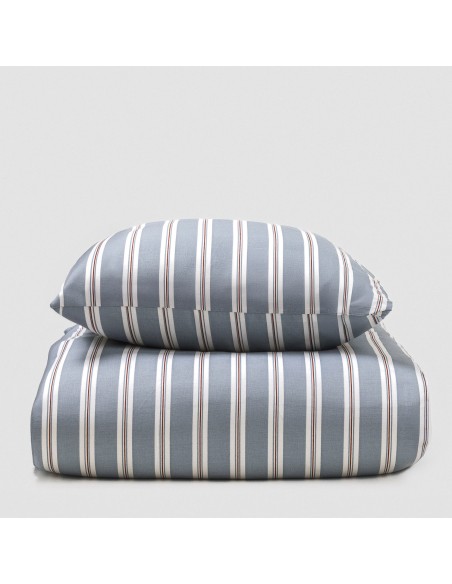 Copripiumino cotone Johan indaco