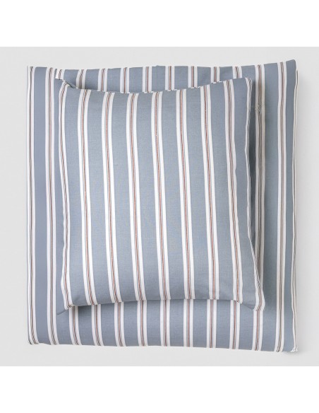 Copripiumino cotone Johan indaco