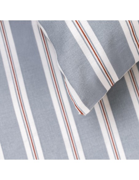 Copripiumino cotone Johan indaco