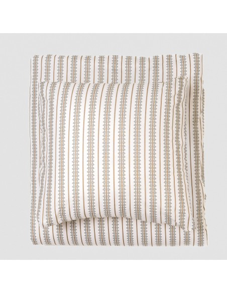 Copripiumino cotone Alrubia verde secco