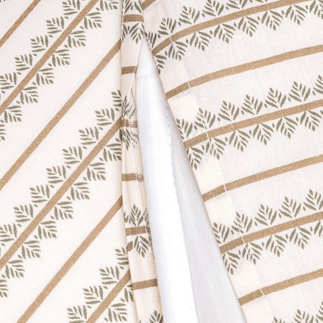 Copripiumino cotone Alrubia verde secco