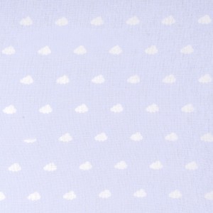 Set di lenzuola flanella Nubecita celeste 2