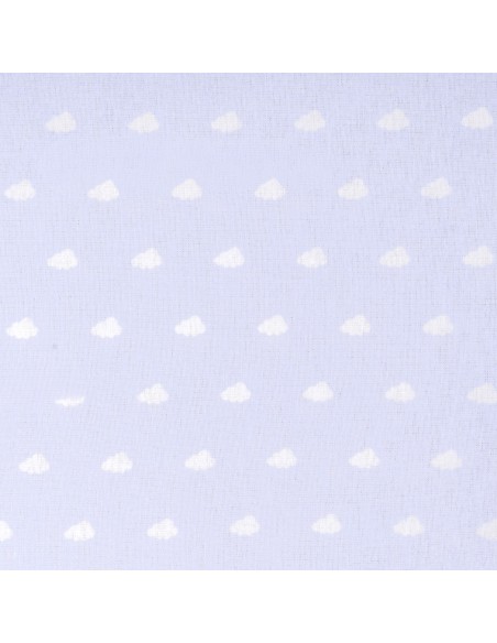 Set di lenzuola flanella Nubecita celeste