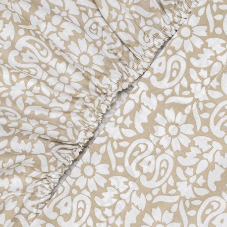 Set di lenzuola cotoneva Matilde topo