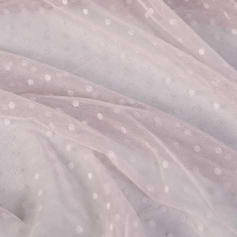Tenda Plumeti rosa tende-trasparenti
