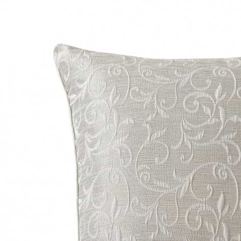 Cuscino  jacquard ciniglia Mariola sabbia federa + imbottitura