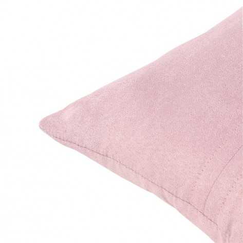 Cuscino Scamosciato rosa chiaro 30 x 50 fodera + imbottitura cuscini-rettangolari-tinta-unita