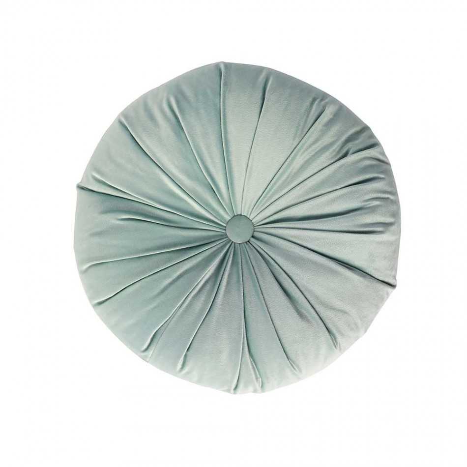 KG023.103 Cuscino decorativo 45x45 cm Verde Sintetico Quadrato Federa per  cuscino con imbottitura