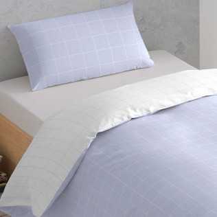 Copripiumino Cuadro Ventana celeste 2