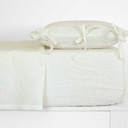 Set di lenzuola in lino, tintura