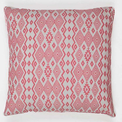 CUSCINO MADRAS JACQUARD 02 ROSA