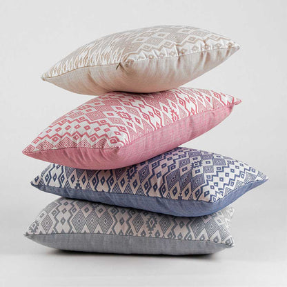 CUSCINO MADRAS JACQUARD 02 SMERALDO