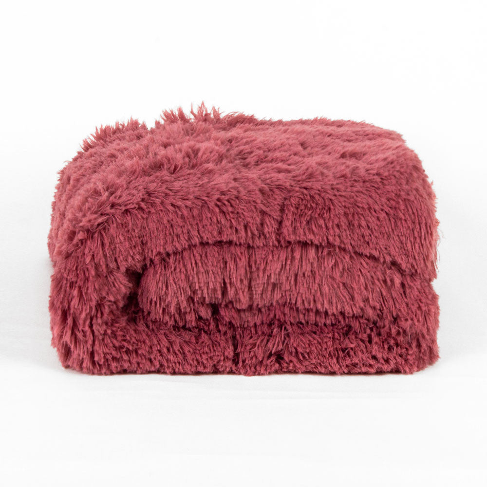 COPERTA IN PELLICCIA SHERPA SEMPLICE