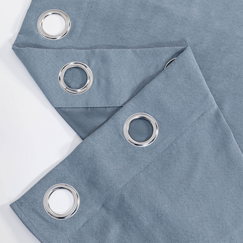 TENDA CON OCCHIELLI IN CAMOSCIO