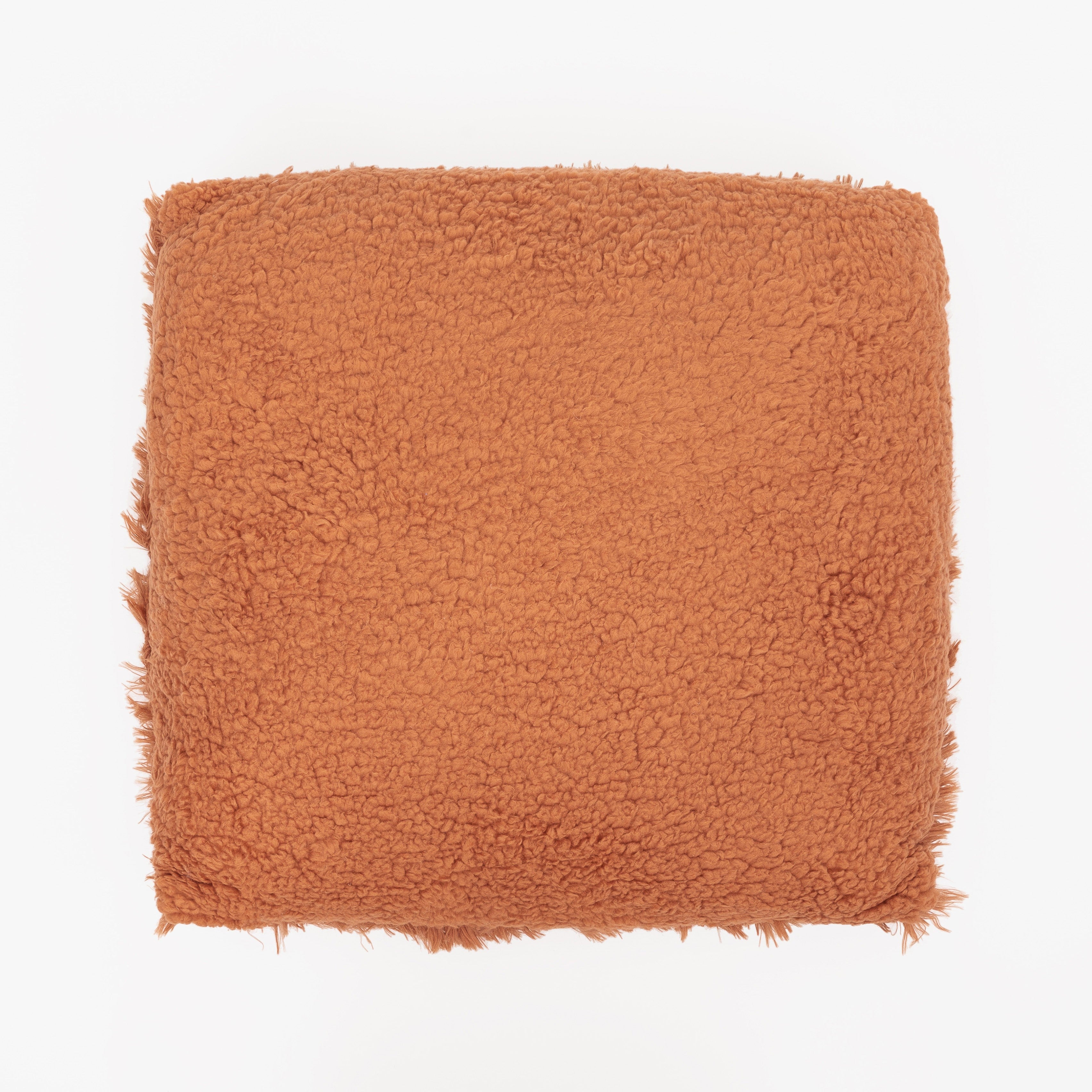 Cuscino in pelliccia Sherpa