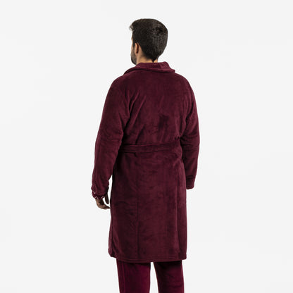 VESTAGLIA CORALLO DA UOMO SOLIDO