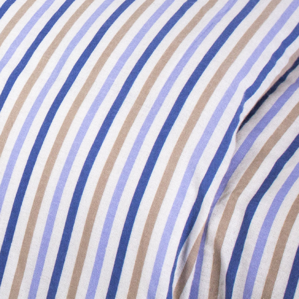 COPRIPIUMINO IN FLANELLA A RIGHE JUANJO