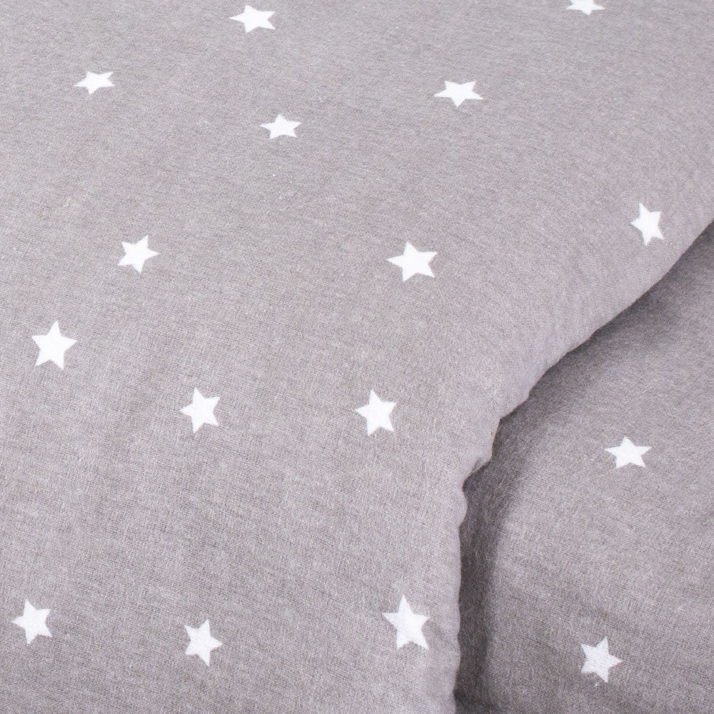 Copripiumino in flanella a forma di stella