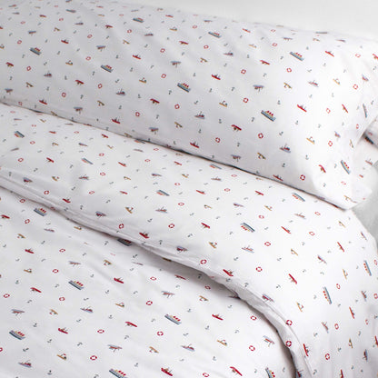 COPRIPIUMINO ALG LITTLE SHIPS