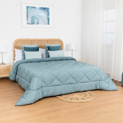 PIUMINO TINTA UNITA EFFETTO CONSUMATO