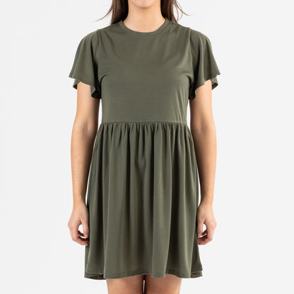 CAMICIA DA NOTTE A MANICHE CORTE